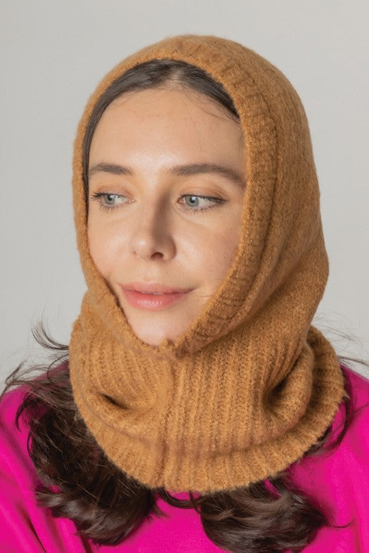 Solid Knitted Snood
