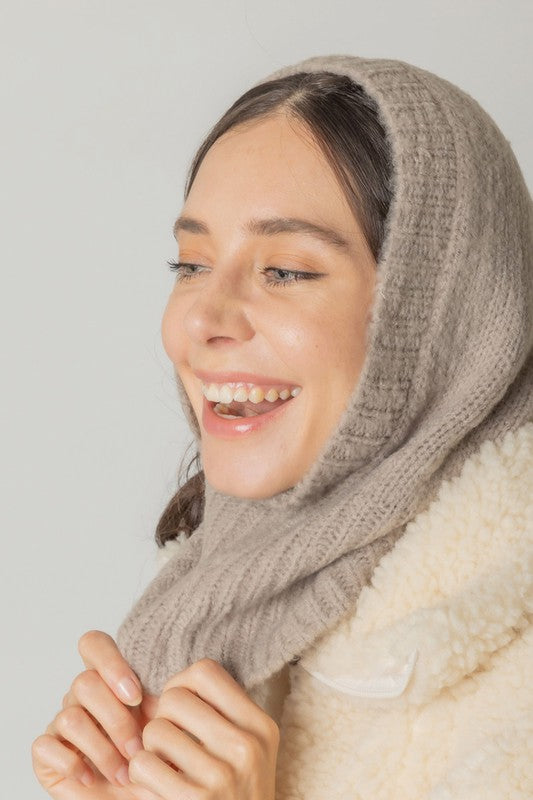 Solid Knitted Snood
