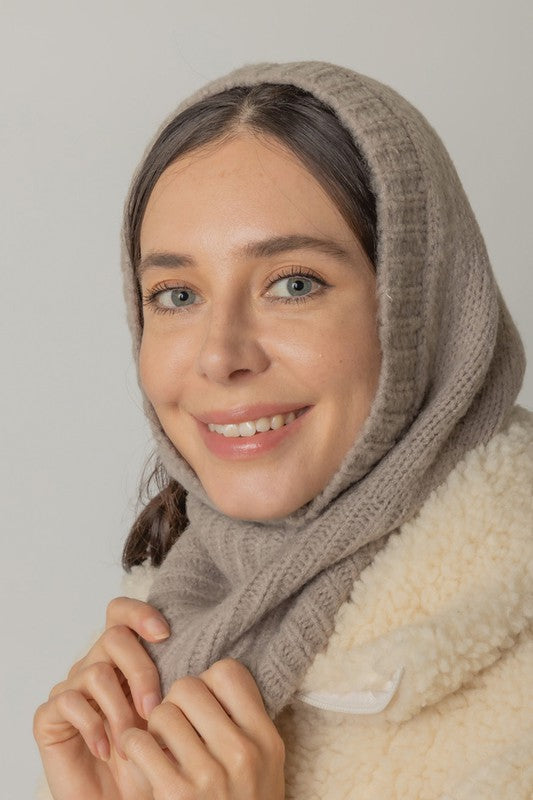 Solid Knitted Snood