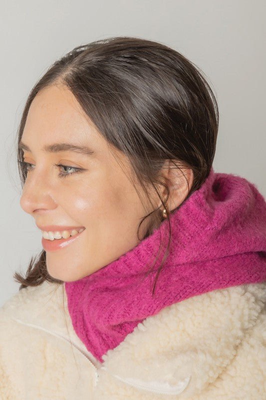 Solid Knitted Snood