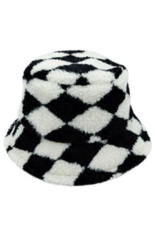 Diamond Sherpa Bucket Hat