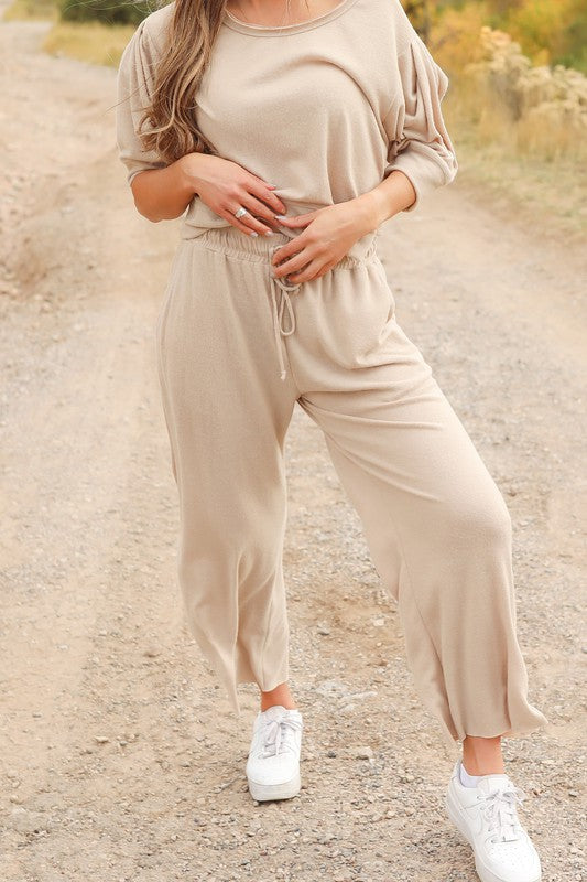 Journey Pant- color is ivory