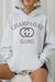 CHAMPAGNE GANG HOODIE PLUS SIZE
