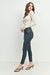 MID RISE ANKLE SKINNY JEANS