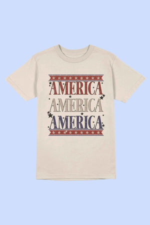 AMERICANA PATRIOTIC GRAPHIC TEE