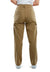 Back view of Casual High Waist Straight Pants-khaki