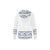 Oriental blue Full zip Hoodie by Stardust