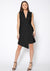 Women's Asymmetrical Sleeveless Blazer Dress by Shop at Konus