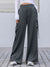 Front view of Wide Leg Cargo Pants