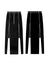 SKIRT LONG - ELASTIC WAIST SIDE SLOTS - black by BERENIK