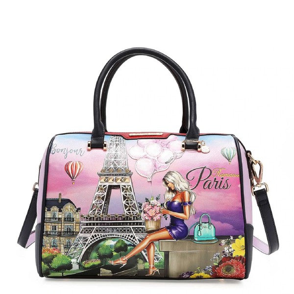 ROMANCE IN PARIS BOSTON BAG