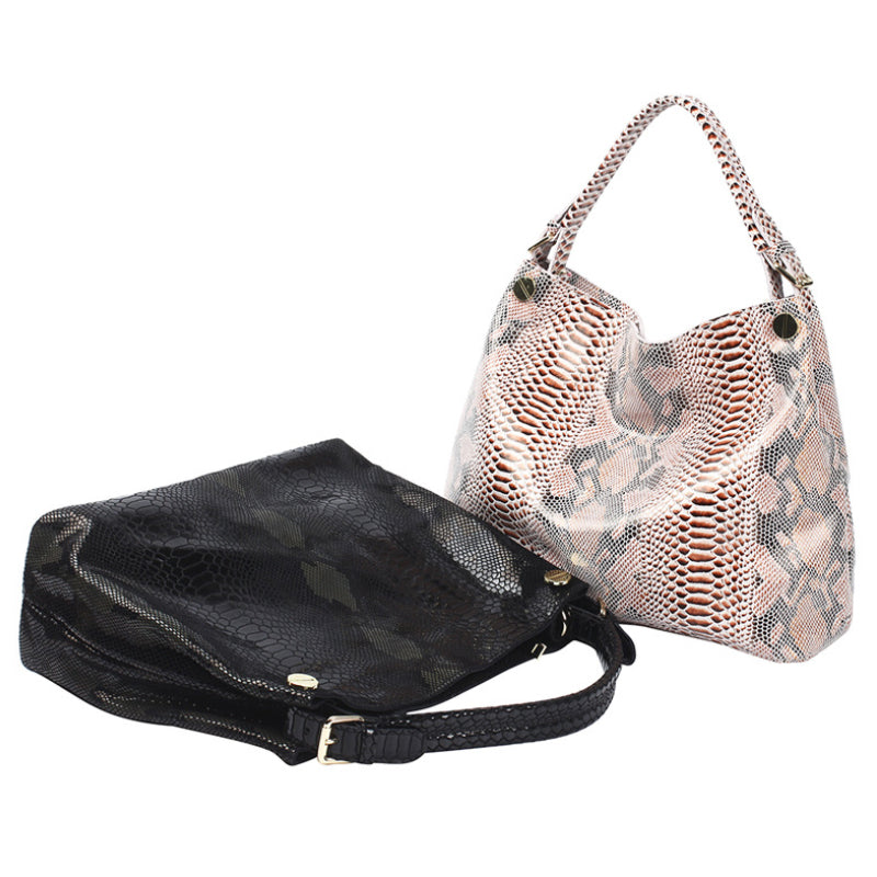 Resort Snake Skin Print Handbag by VistaShops