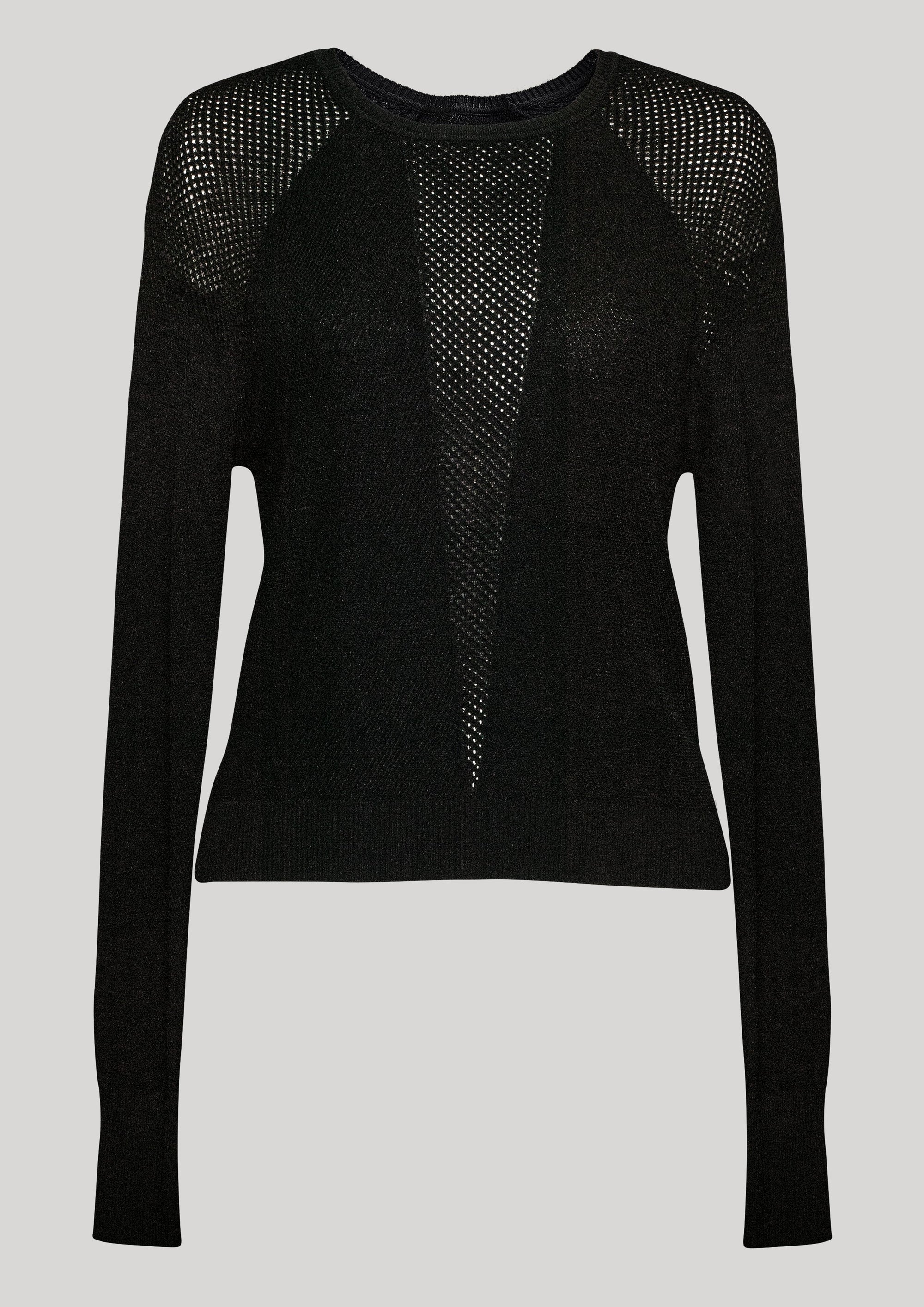 Knit Transparent black Sweater