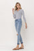 MID RISE CROP SKINNY