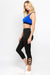 Lattice Ankle Cutout Activewear Leggings