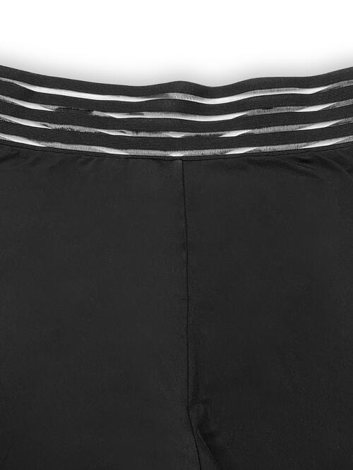 Zoom in view of waist of Plus Size V-Waistband Bootcut Pants