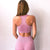 Victory Seamless - Pink Marl by Stylish AF Fitness Co