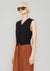 SHIRT SLEEVELESS - COTTON JERSEY black by BERENIK - East Hills Casuals