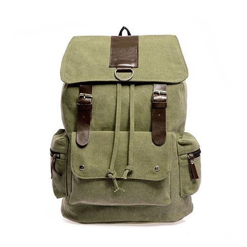 Back To Campus Canvas Backpack
