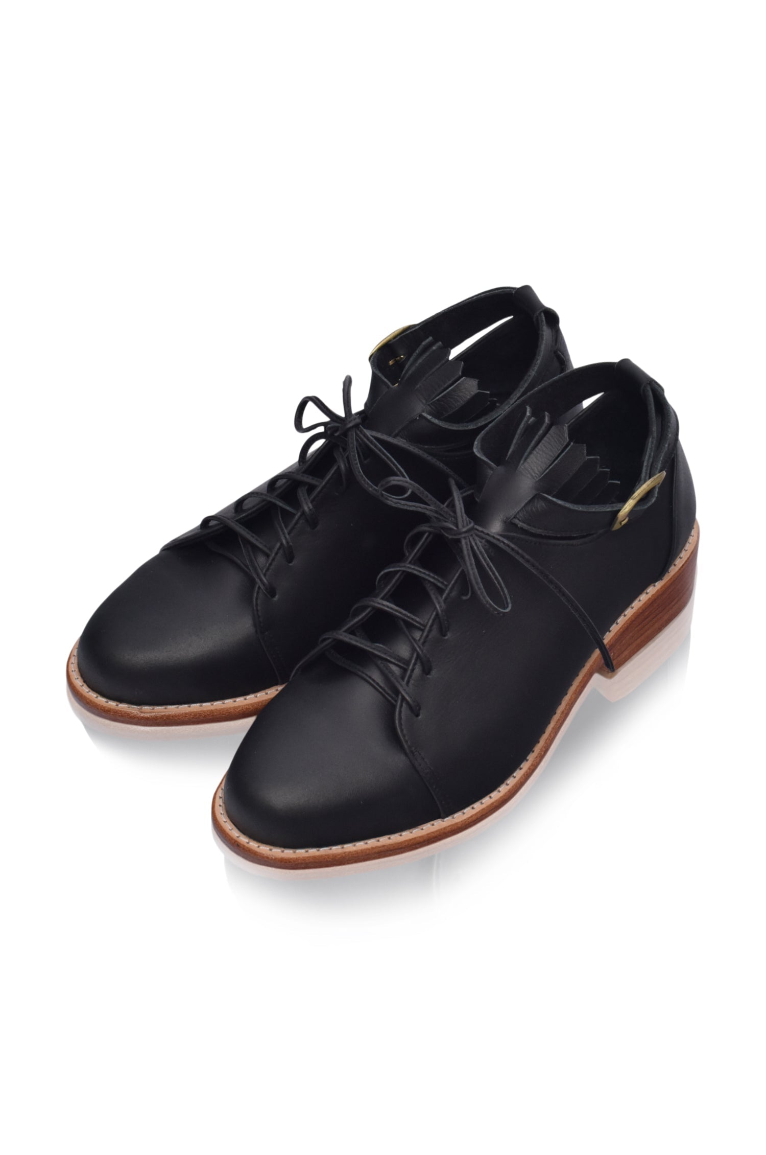 Cute Boston Leather Oxfords 