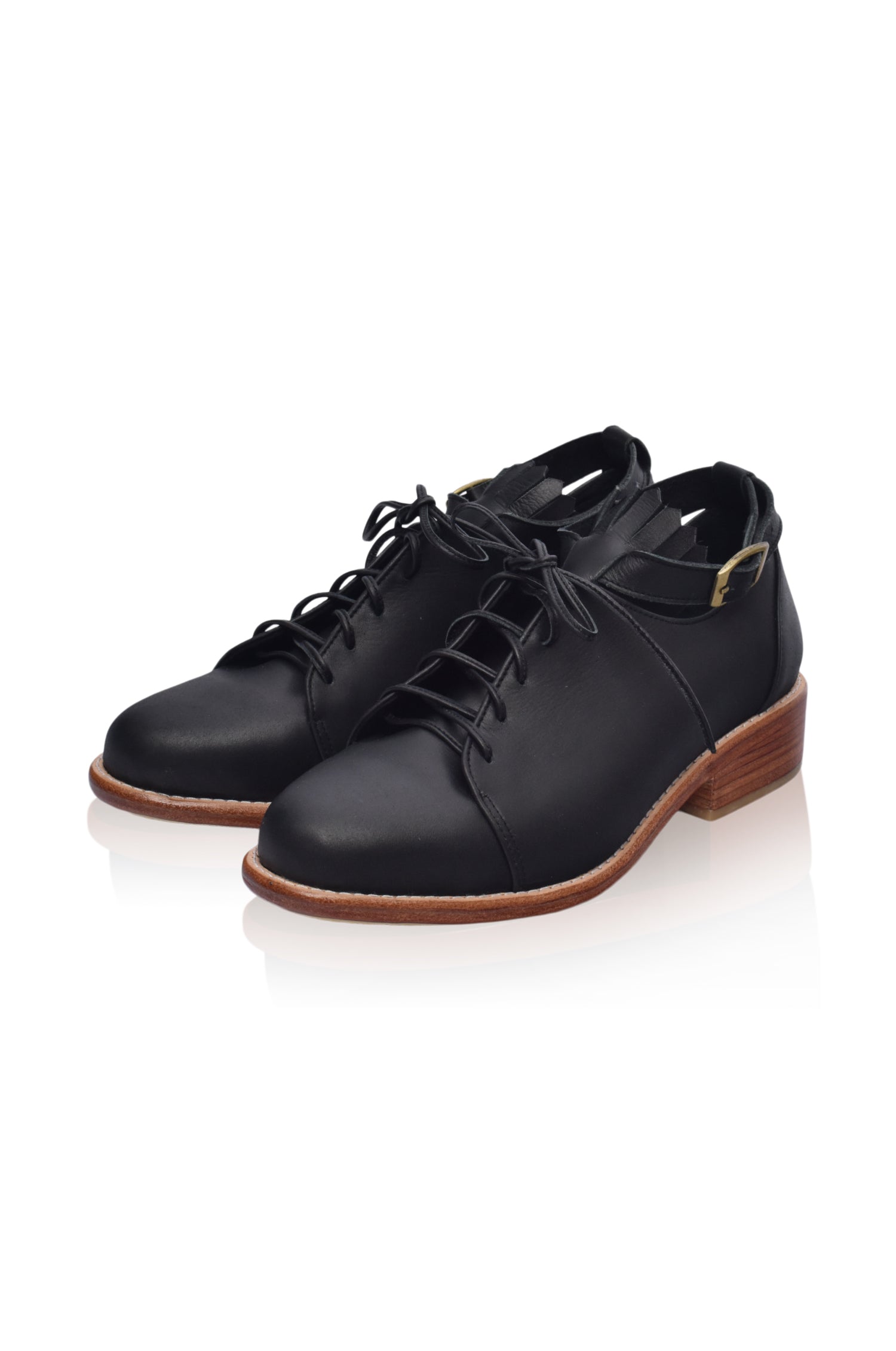Boston Leather Oxfords 