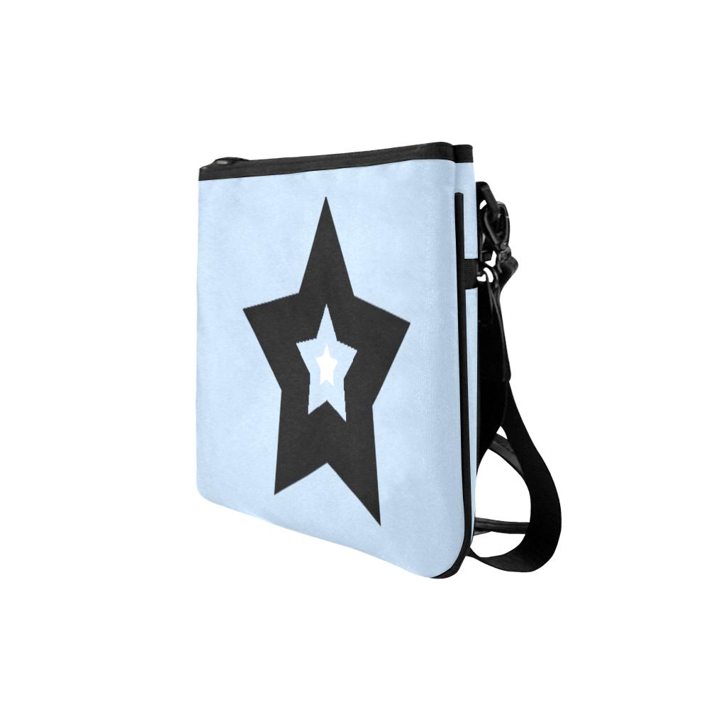 Bulky Star Slim Clutch in Light Blue color by interestprint - East Hills Casuals