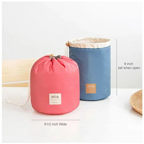 Carry-All Travel Cosmetic & Jewelry Pouch in 4 Color Choice