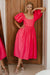 Cherie Puff Sleeve Midi by ELF
