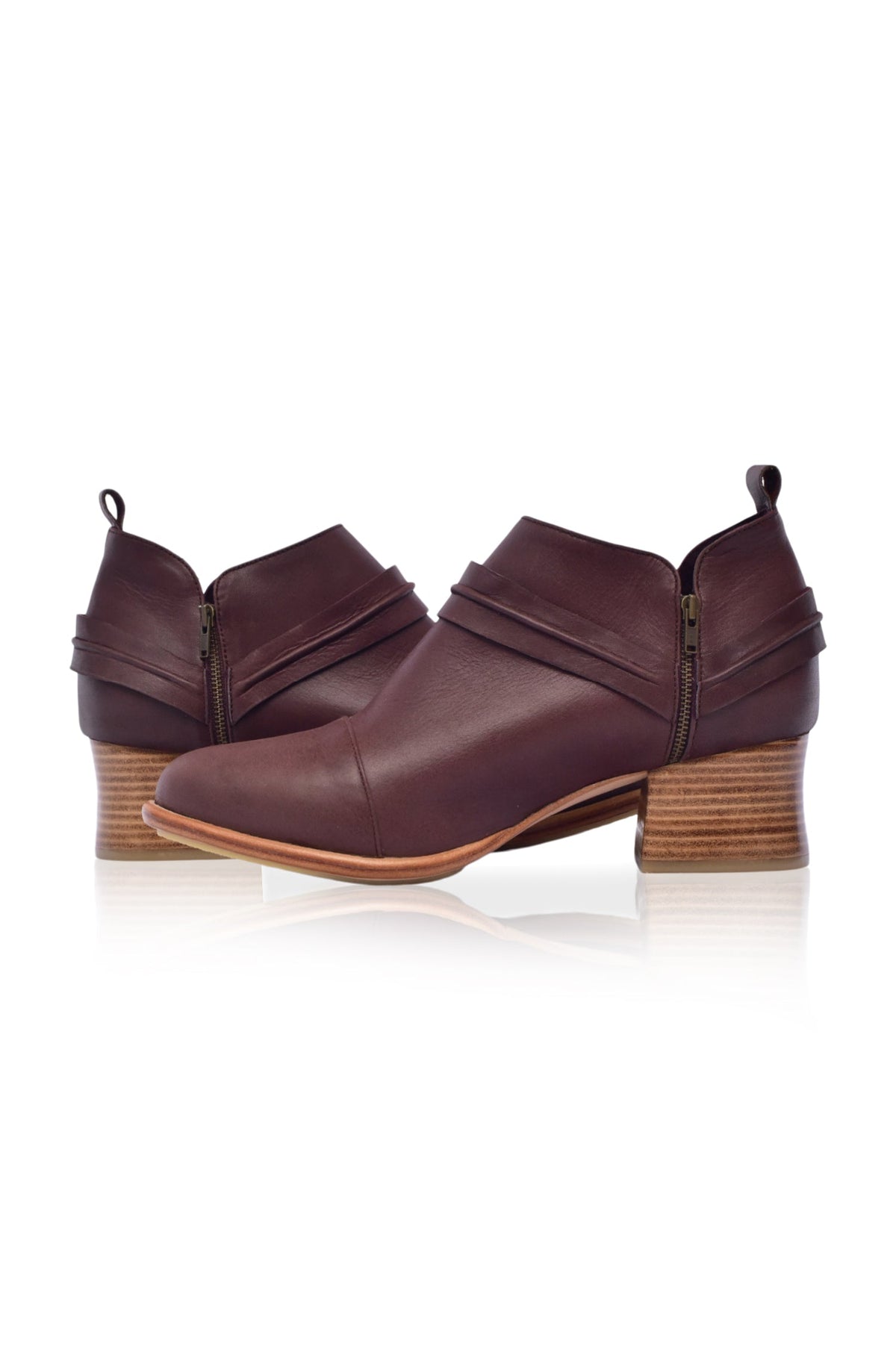 Dasha Low Ankle Booties by ELF