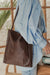 Leather Shoulder Bag by ELF