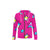 Stars of Fucsia, Full zip Hoodie by interestprint - East Hills Casuals