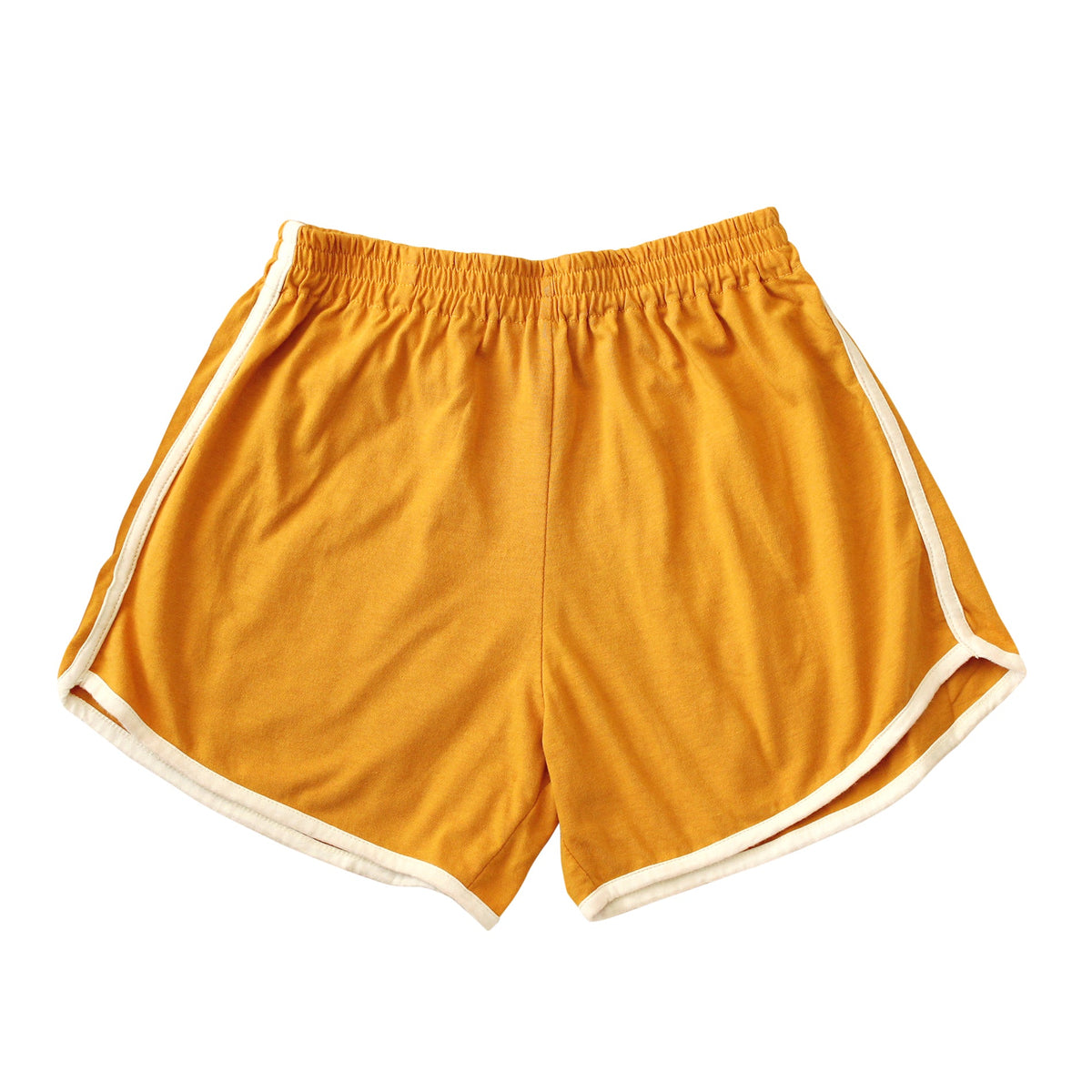 GIRL Seaside Runner Recycled Shorts, in Sunflower Yellow by BrunnaCo
