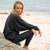 Haley Bamboo Fleece Sweaters, in Black by BrunnaCo