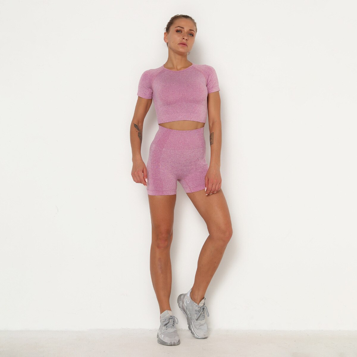 Slim Fit Shorts Set (Shorts + Top) by Stylish AF Fitness Co