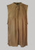 BLOUSE SLEEVELESS - SILKY CUPRO khaki by BERENIK