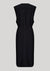 DRESS SLEEVELESS - black plain by BERENIK