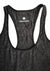 TANK TOP - JACQUARD SATIN black snake by BERENIK - East Hills Casuals