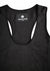 TANK TOP OVERSIZED - black shiny by BERENIK - East Hills Casuals