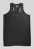 TANK TOP OVERSIZED - black shiny by BERENIK - East Hills Casuals