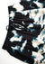 SKIRT LONG - SIDE SLOTS - VISCOSE print cloud black / white by BERENIK