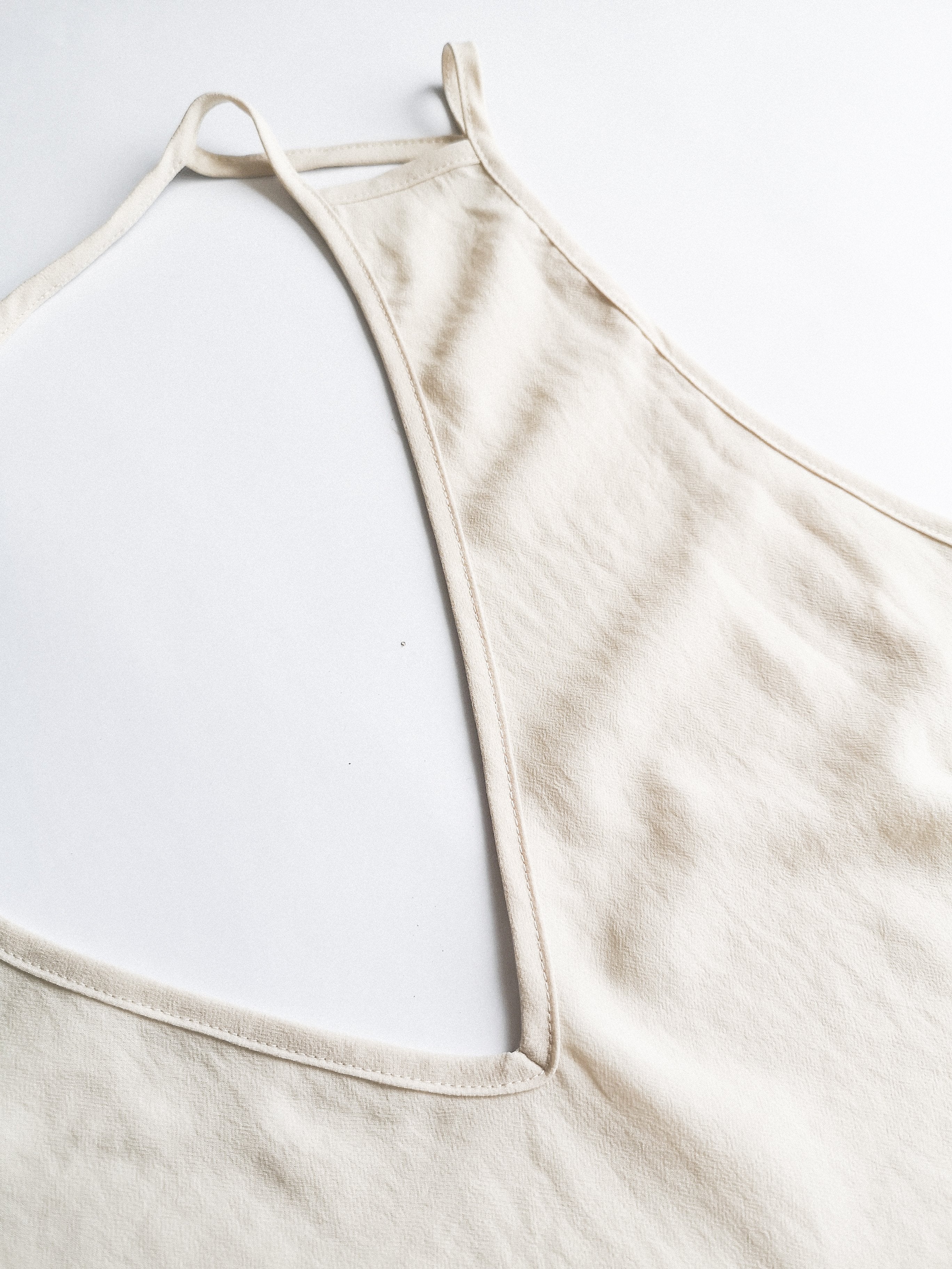 TOP - SPAGHETTI STRAPS CREME by BERENIK - East Hills Casuals