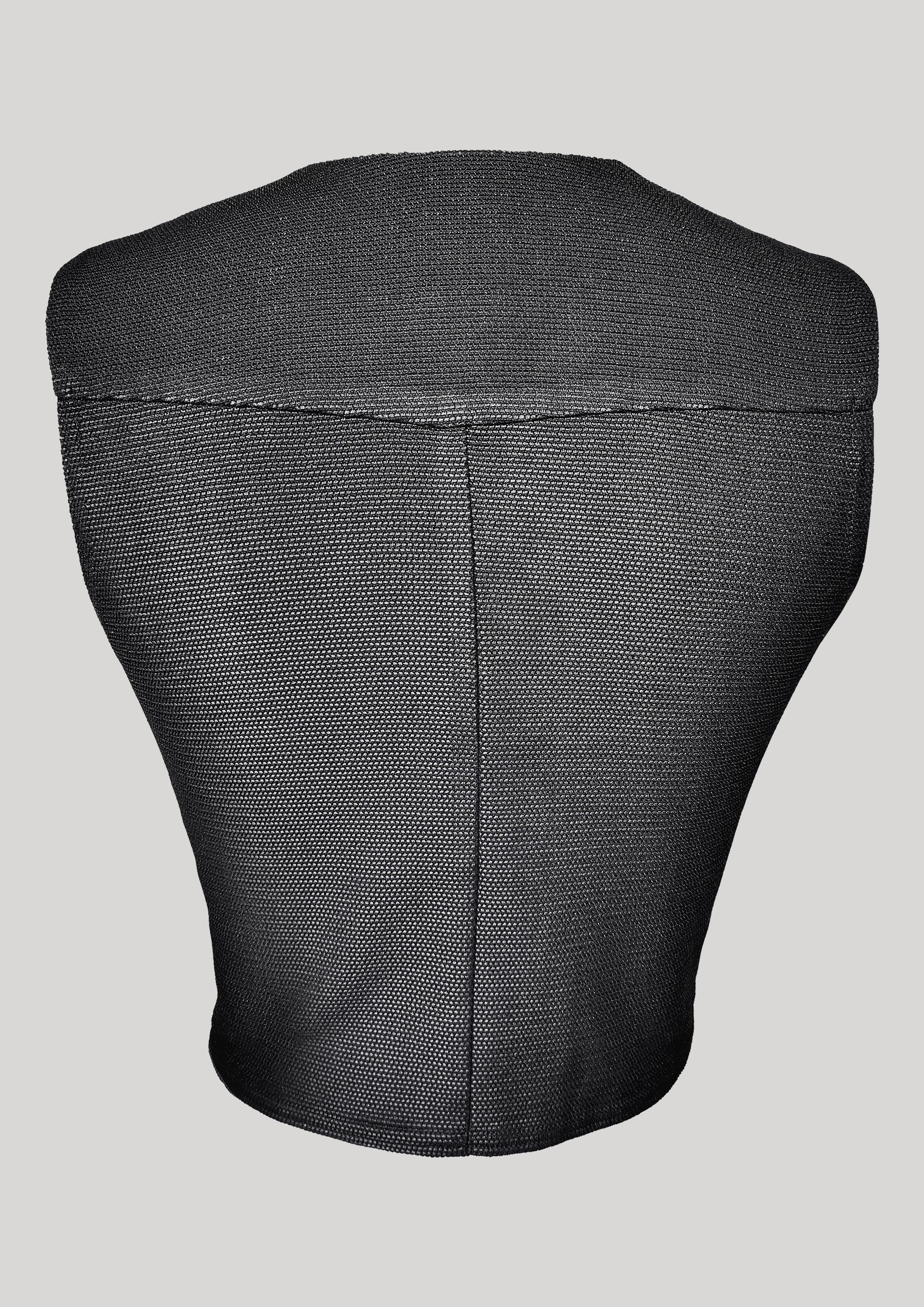 SHIRT SLEEVELESS - TECH LACES STRETCH black by BERENIK - East Hills Casuals