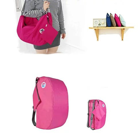 Jack And Jill The Duffle And The Backpack 2 IN 1 Bag by VistaShops