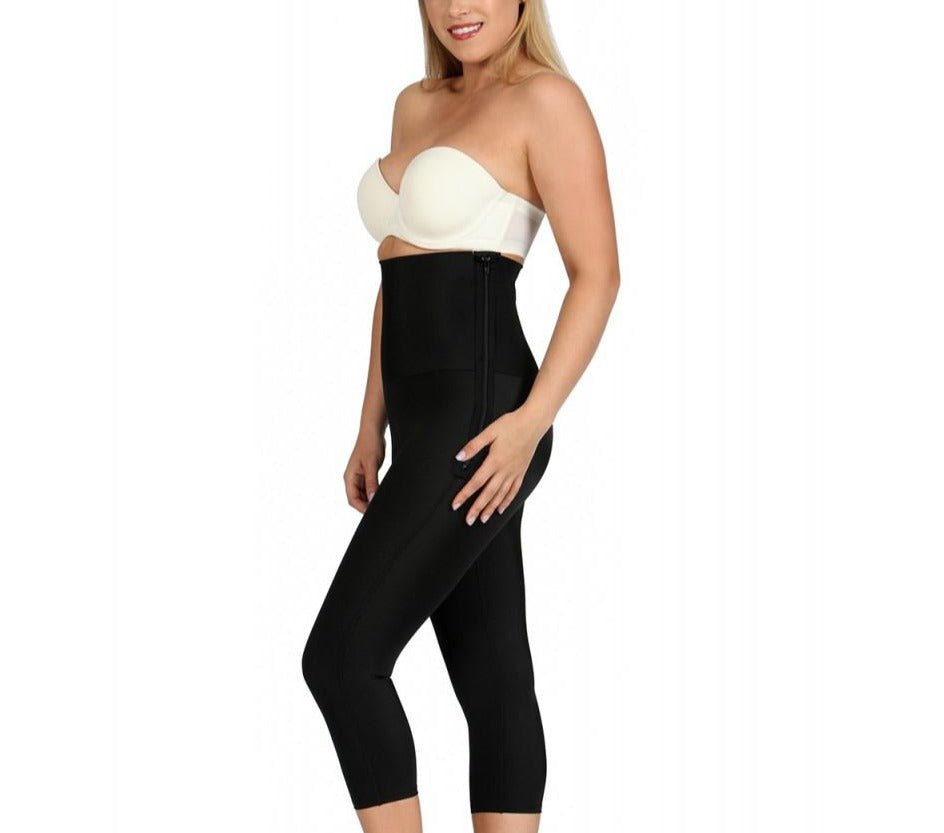 InstantRecoveryMD High Waist cropped leggings with 15” Both Sides Zippers MD226 by InstantFigure INC