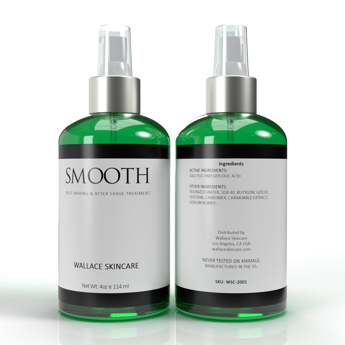 Smooth Women Post-Shave/Wax 4oz by Wallace Skincare