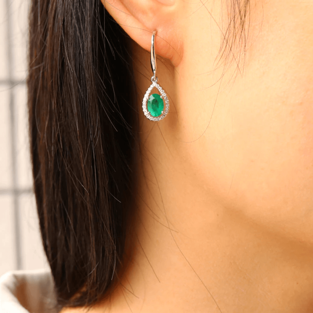 Queen Emerald Earrings by Pharah