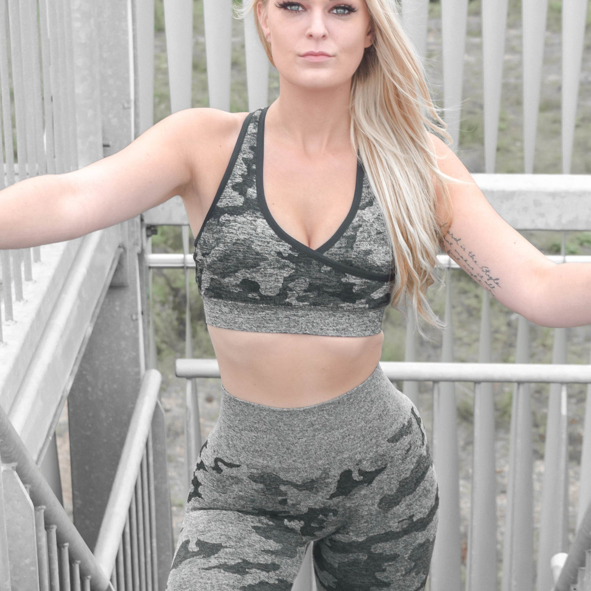 Classic Camo Set (Leggings + Top) by Stylish AF Fitness Co