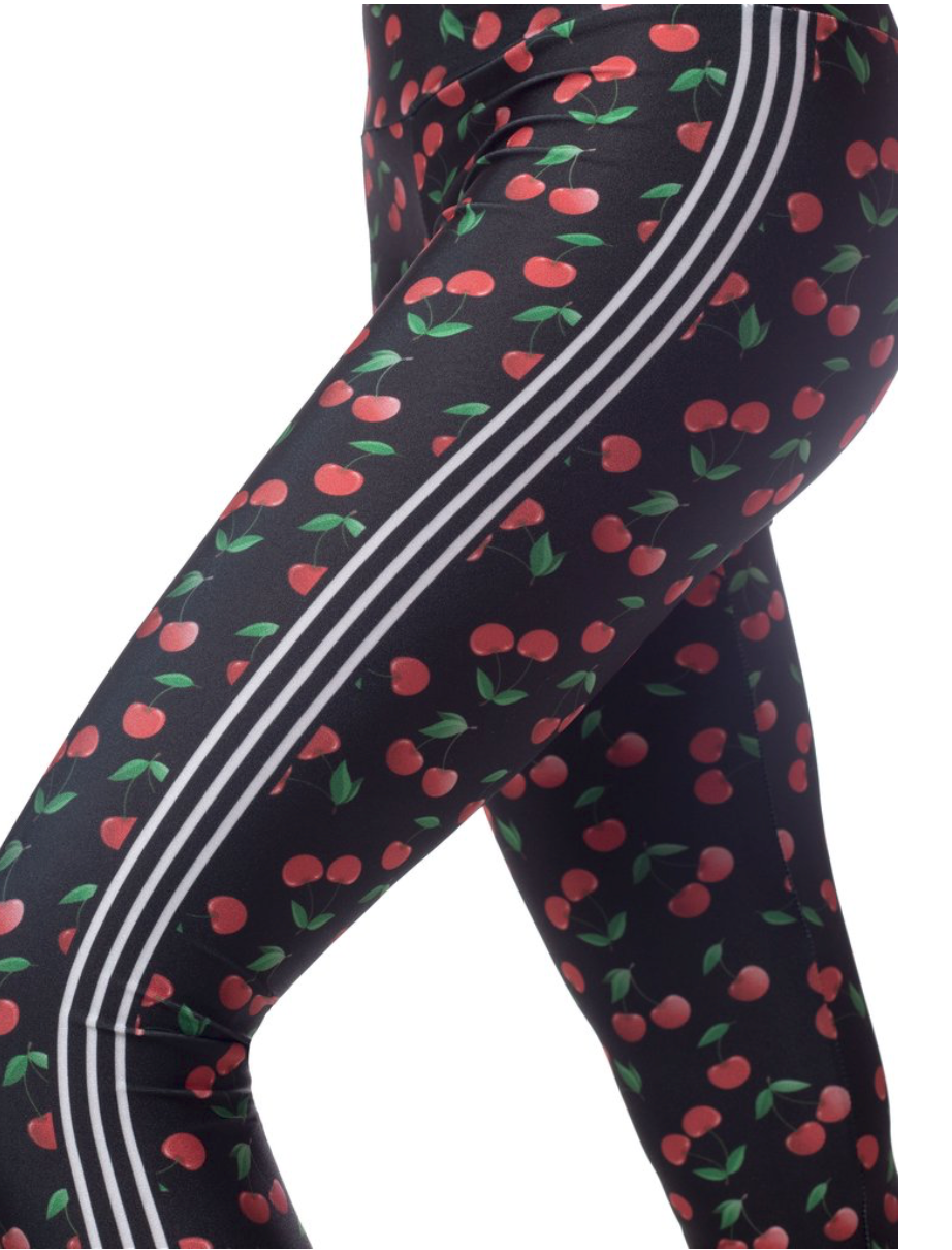 Emily Hsu Cherry 7/8  Legging - East Hills Casuals