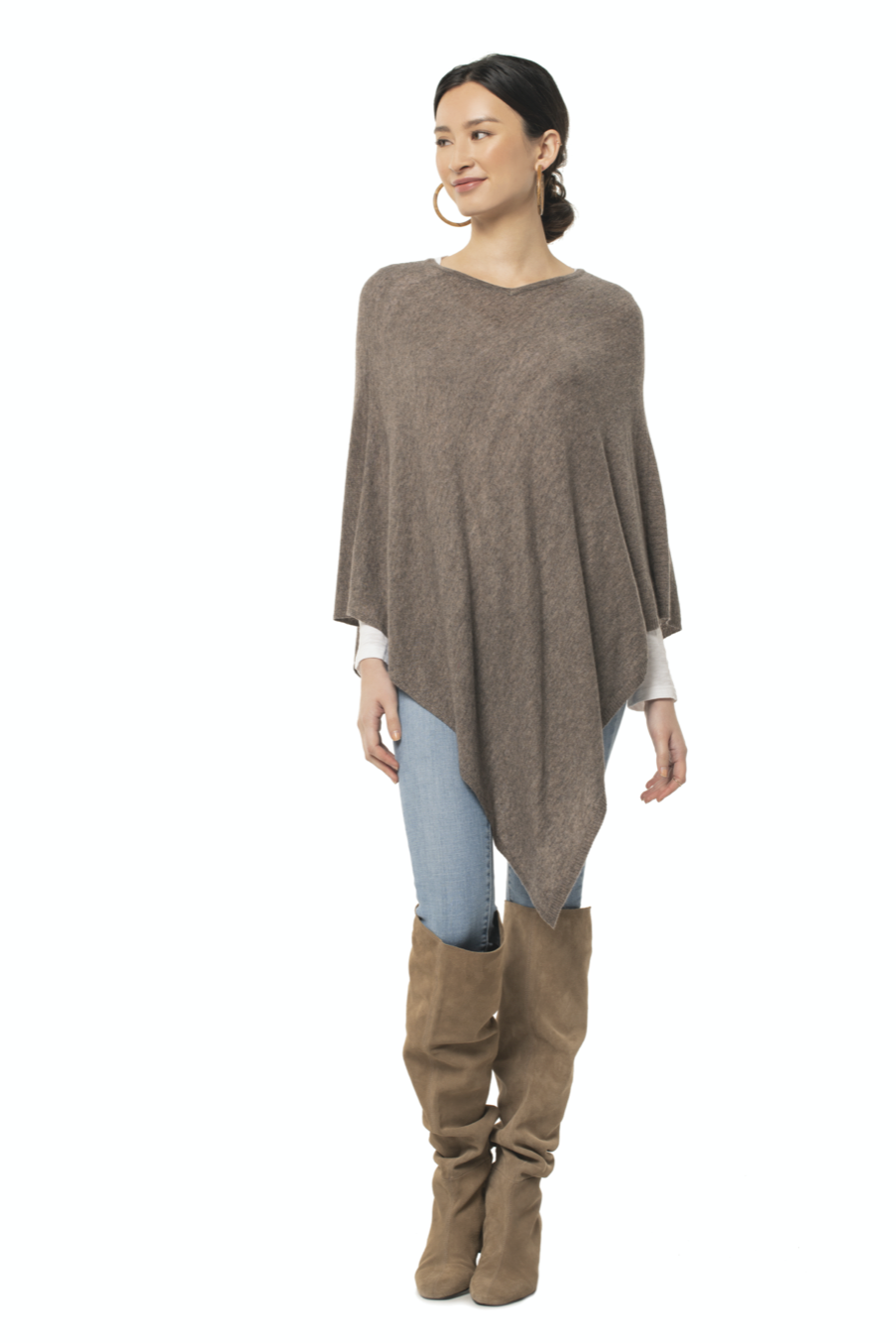 Synergy V-Neck Poncho - East Hills Casuals