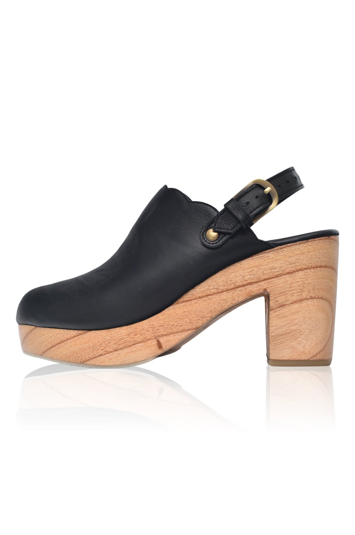 Sierra Convertible Leather Clogs by ELF